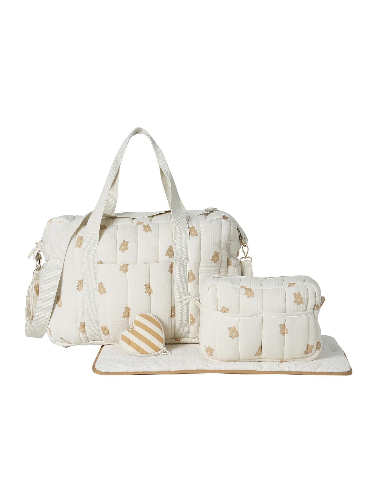 VERTBAUDET Sac 24 h Mama Teddy Teddy TU