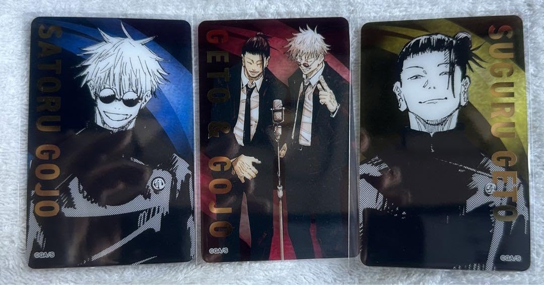 呪術廻戦　呪術廻戦展　箔押し クリアカード　五条悟 呪術廻戦 五条悟 箔押しクリアカード 呪術廻戦展 - メルカリ