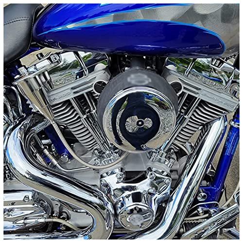 Bolt Covers Engine Head Bolts Toppers Caps Kit Aluminum For Twin Cam Touring 2007-2016 Road King Electra Glide Flt Flh Chrome (Pack Of 75) #TOP2