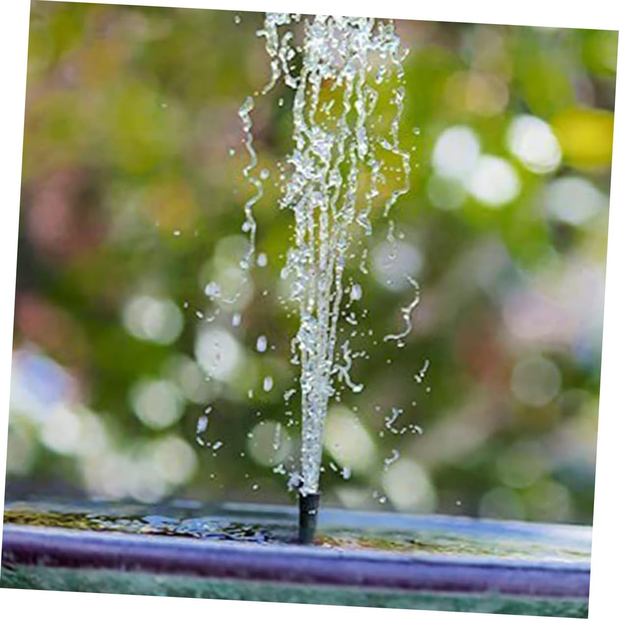 Pompa Solare per Fontana da Giardino, Set 1 Nero, Automatico | Pannello Solare in Plastica, Facile da Installare e Pulire, per Cortile e Paesaggio Esterno