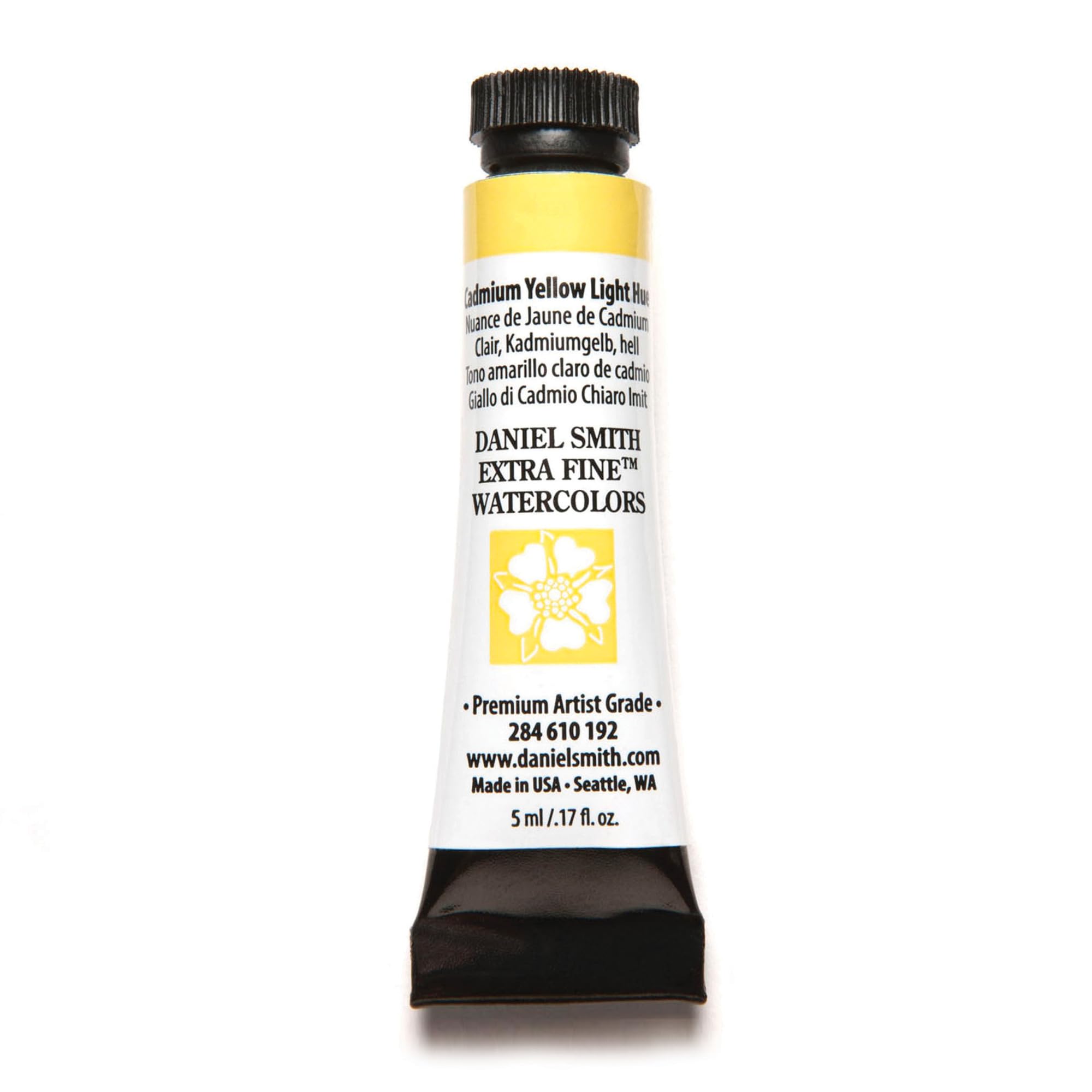 Daniel Smith Watercolour 5 ml Tube (S3) - Cadmium Yellow Light Hue (192)