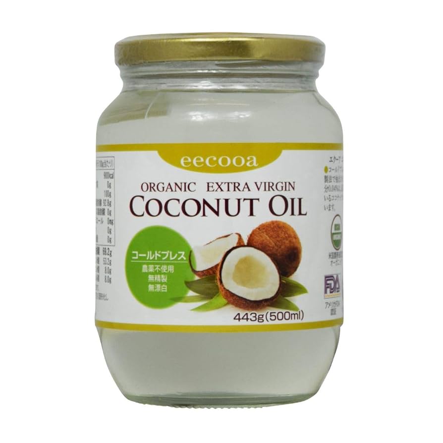 Amazon | エクーア エキストラバージンココナッツオイル 500ml