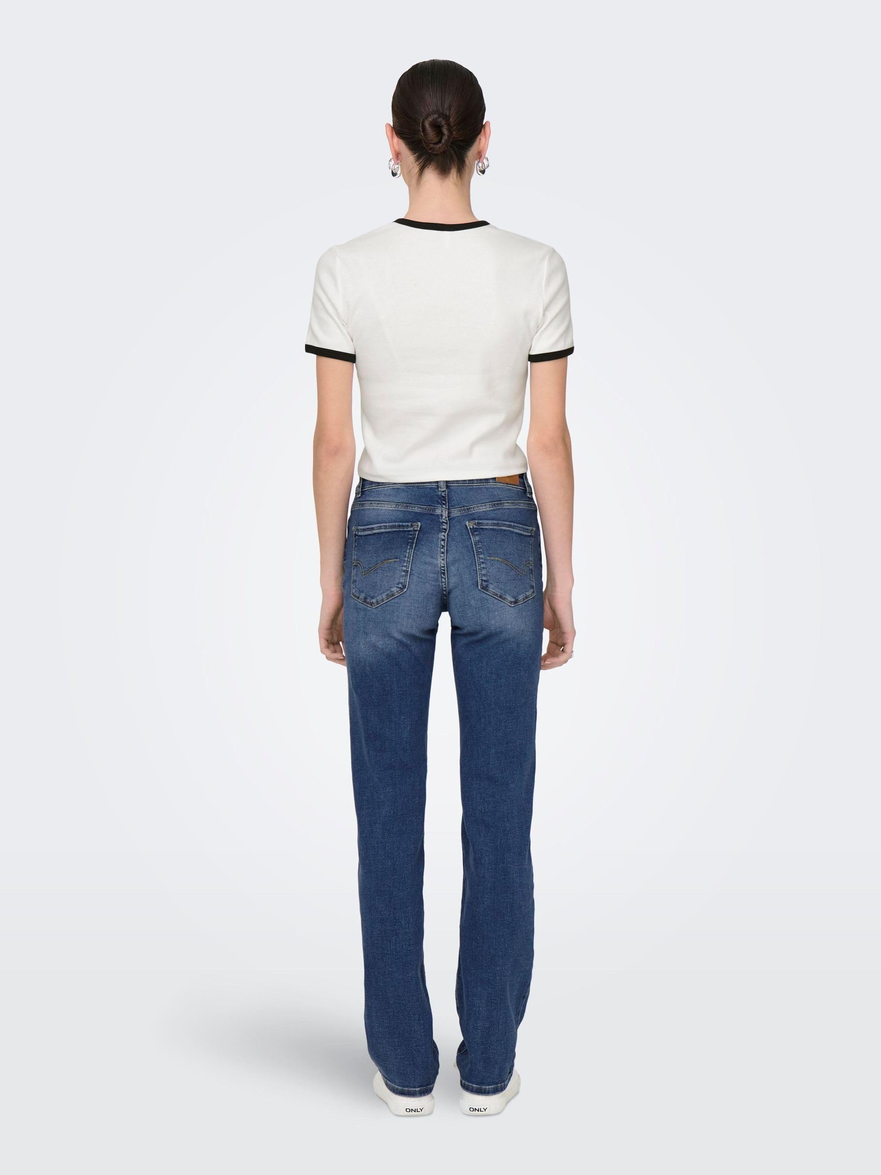 ONLY - Onlalicia Reg Strt DNM Dot879 Noos, Jeans Donna