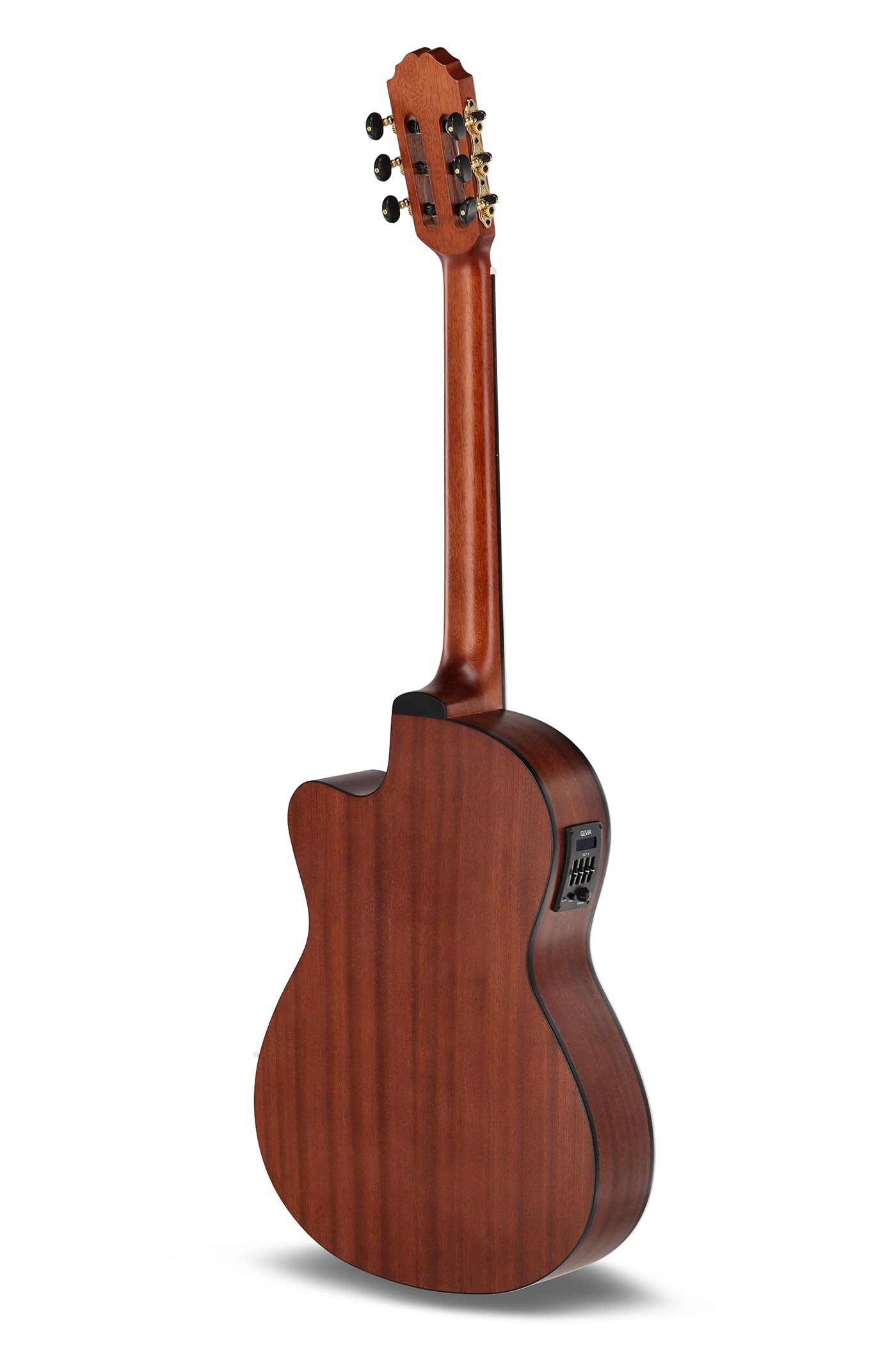 Chitarra elettroacustica Caballero Principio - Slim Electric Neck - Tavola in abete massiccio - Fondo/fasce in mogano sapelli - Preamp EQ a 4 bande - CA-PM SE
