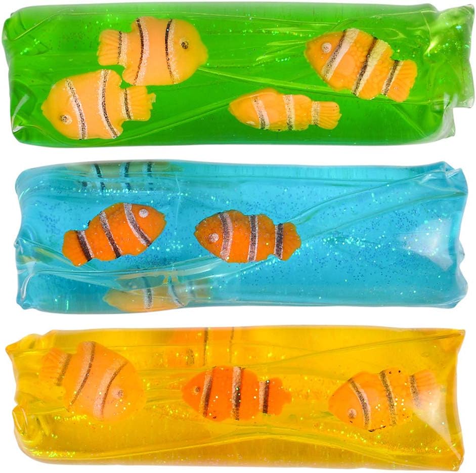 Rhode Island Novelty 4.75 Clownfish Water Wiggler.