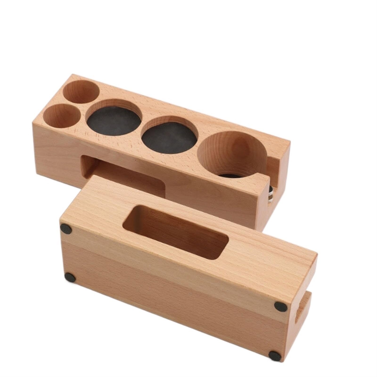 Uchwyt do ubijania kawy, podstawa podtrzymująca, akcesoria do ekspresów do kawy Espresso Tamper Mat Station do ekspresu do kawy w restauracji Barista (Color : 51-54mm)