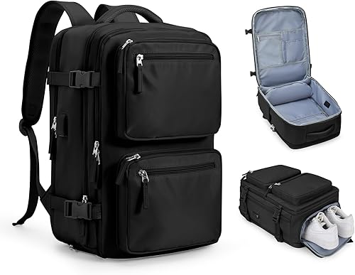 Miniatura 1 de wassdins Mochila de viaje para mujeres y hombres, mochila de mano aprobada para lucha, mochila de senderismo, gimnasio, mochila para laptop de