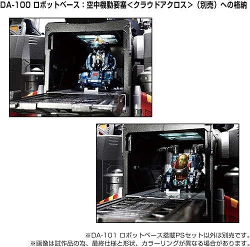 Miniatura 3 de Takara Tomy Diaclone DA-101 Robot Base Equipado PS Set