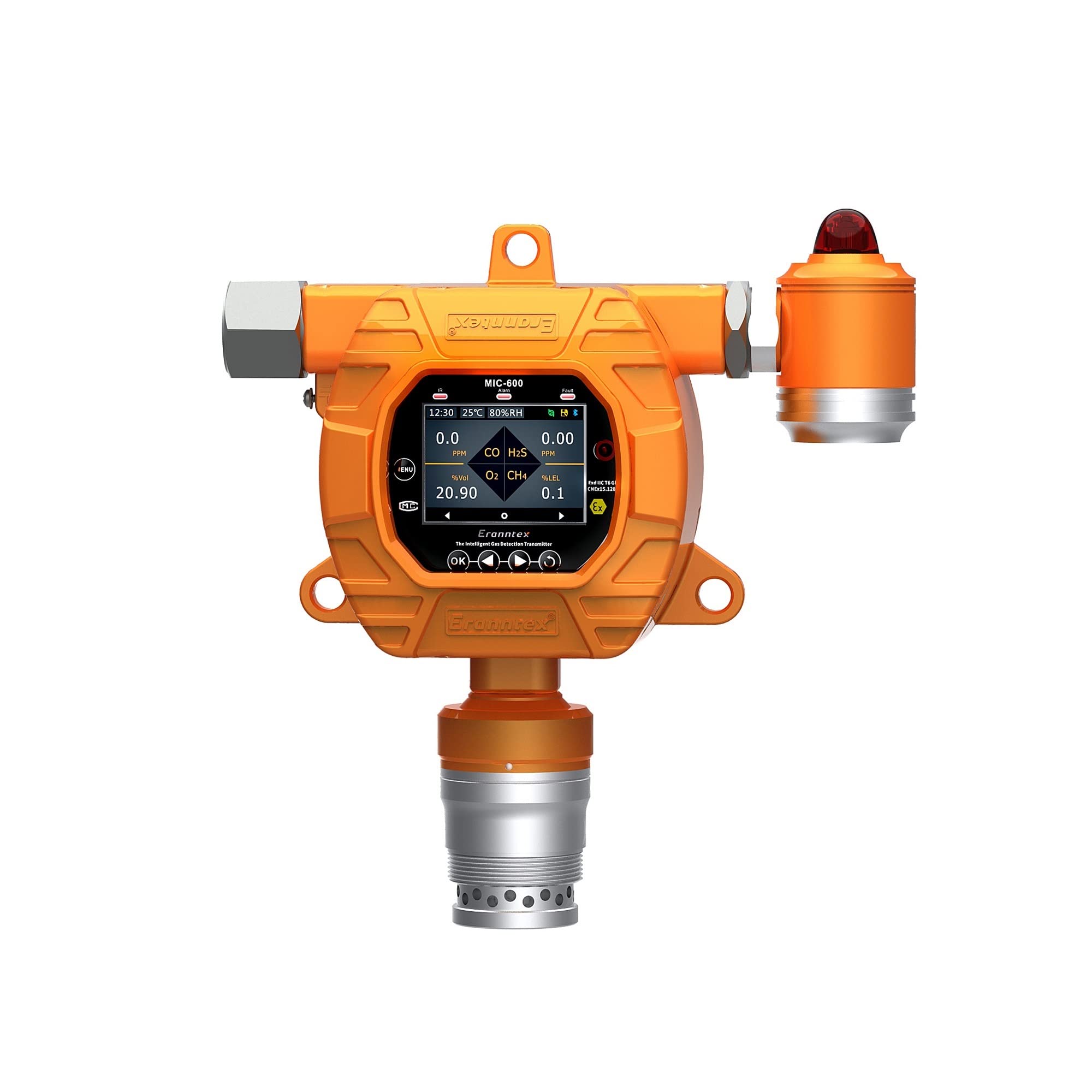 Buy Air Quality Monitor Fixed Combustible Detector,H2, NH3, SO2, CO2, Detector To Locate Leaks