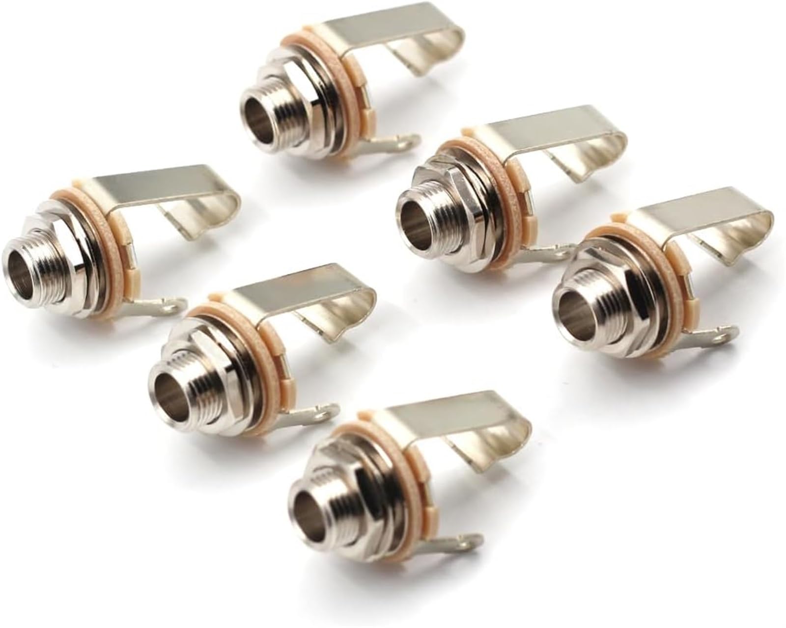 THE WHITE SHOP 6pcs electric guitarOutput Jack, Mono