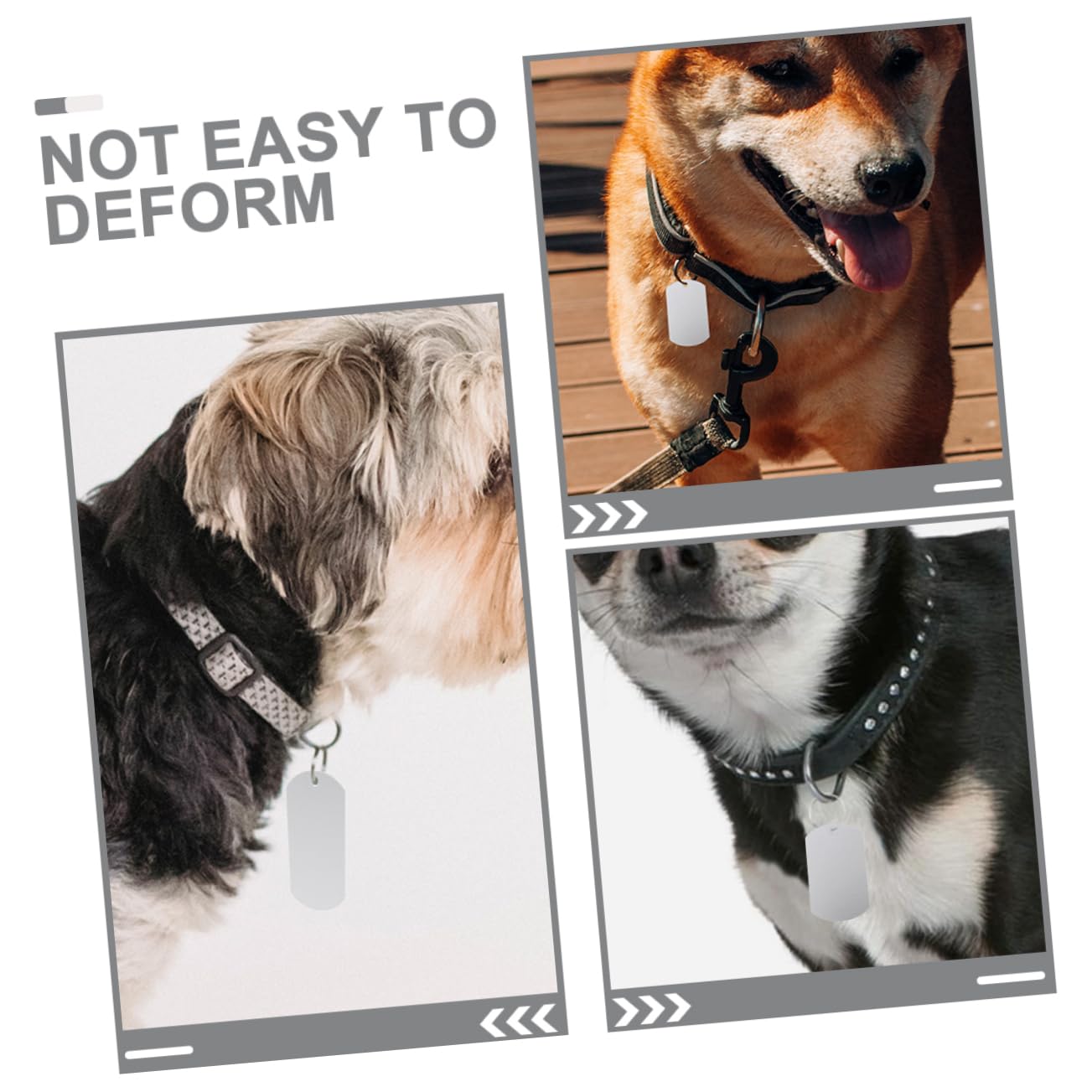 GANAZONO 100pièces Étiquettes Identité Aluminium pour Animaux De Compagnie Médailles Personnalisables pour Chiens Et Chats Étiquettes Vides pour Écouteurs De Bétail