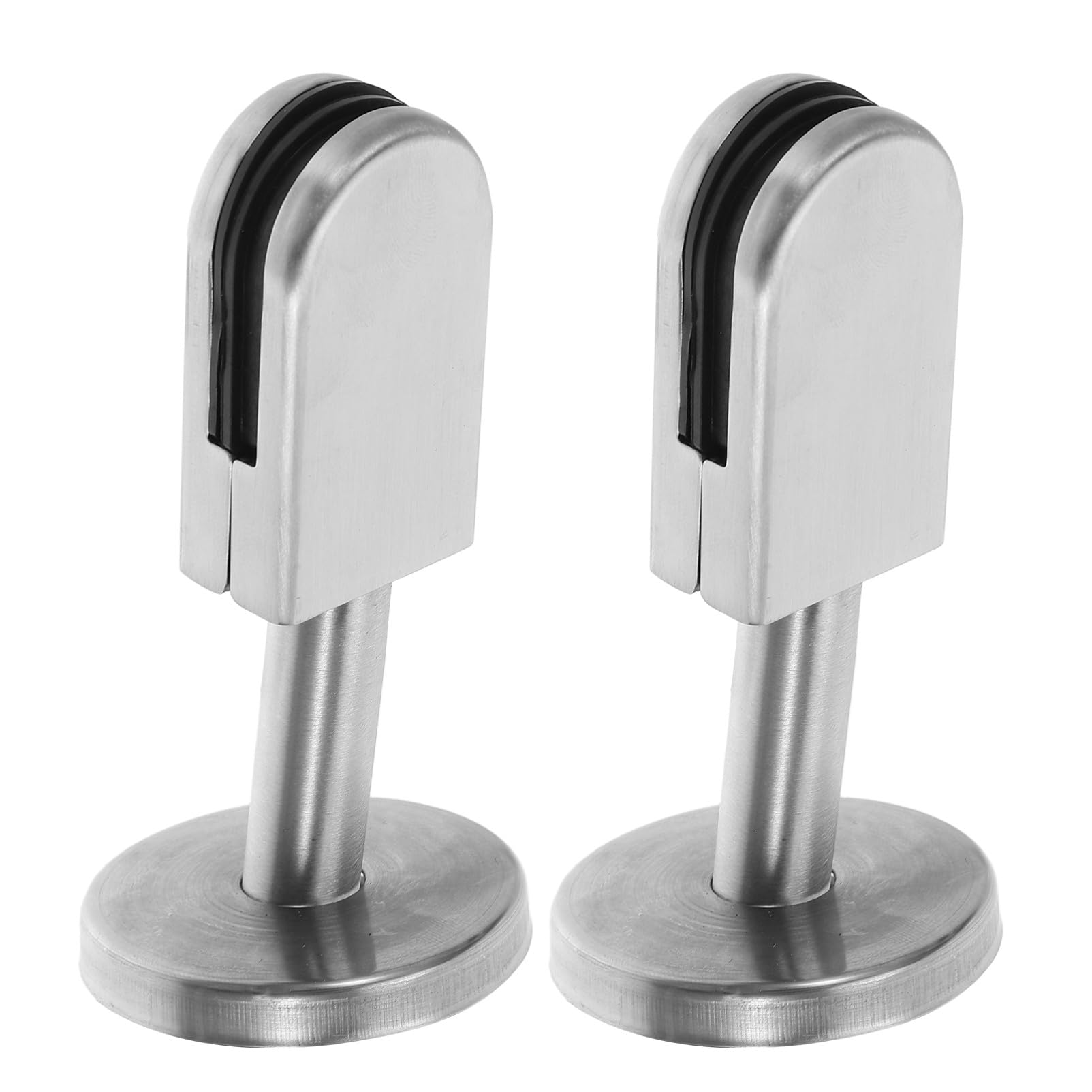 Pince à verre inox réglable Alipis étagère garde-corps et cloison douche