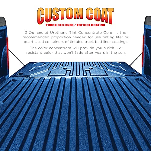 Image of Custom Coat 3 Ounce, Blue Metallic, Bed Liner Tint Concentrate
