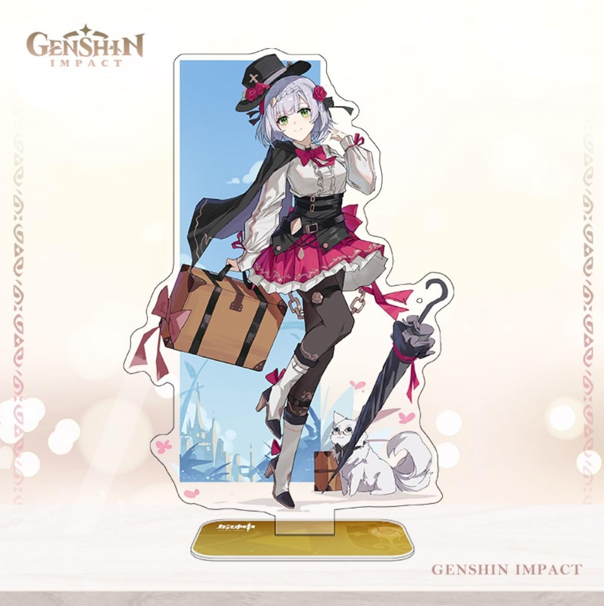 原神 ノエル グッズまとめ 原神 運命の日シリーズ 缶バッジ Genshin ノエル(2022ver.) 原神