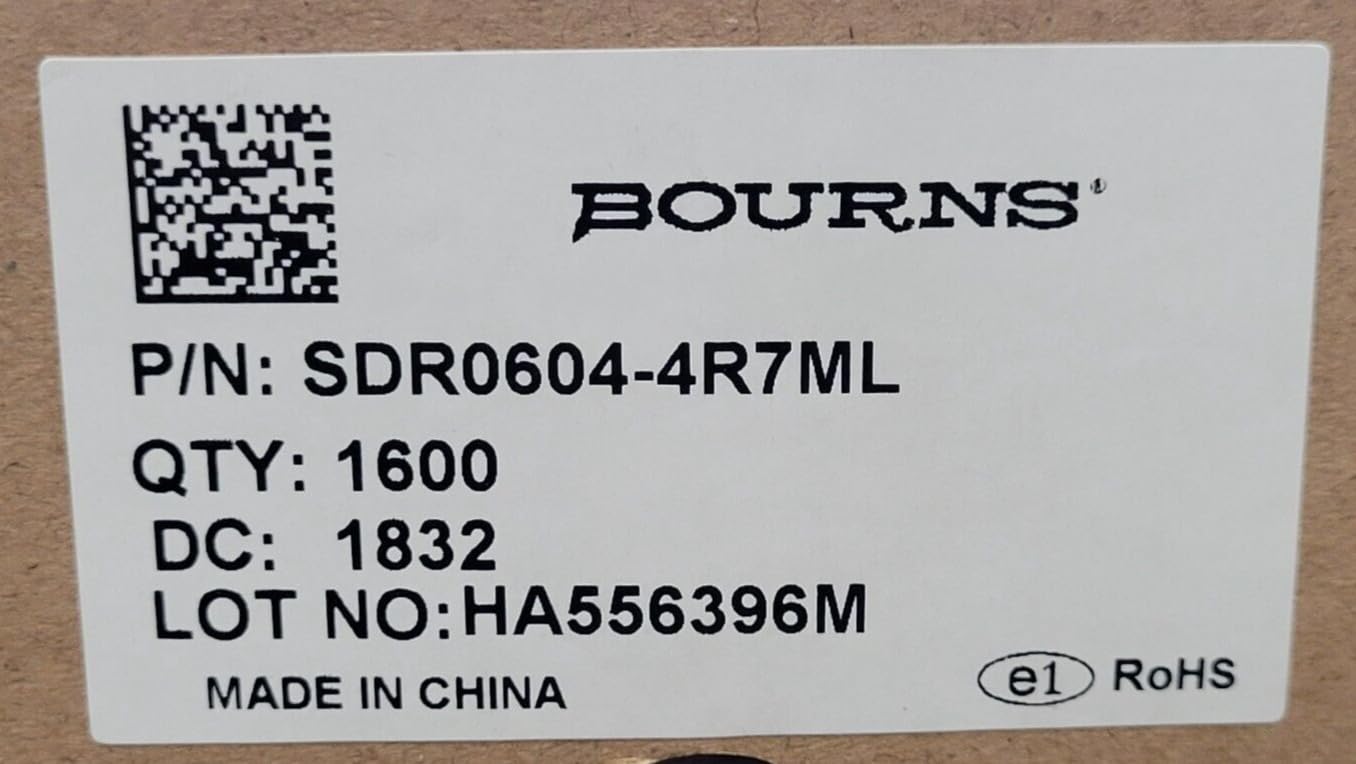 (400 PCS) SDR0604-4R7ML Compatible with BOURNS FIXED IND 4.7UH 1.8A 80 MOHM