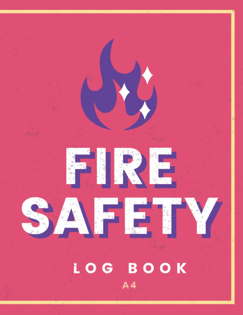 Buy Fire Safety Log Book Fire Safety Control Risk Assessment A4 Record