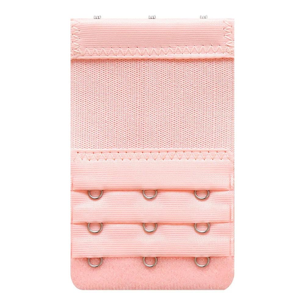 LIUXIN 4PCS Bra Extenders Strap Extension 3 Hooks 3Rows Women Intimates Lengthened Bra Hook 3 Buckles