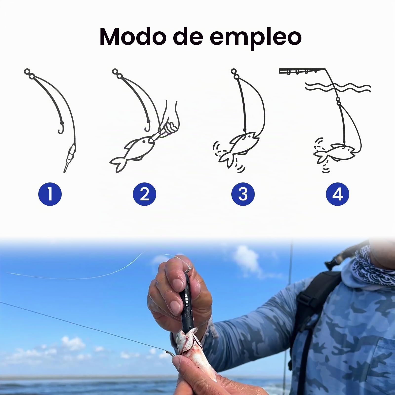 KANAMA Smart Bait Mini – Señuelo Robótico Electrónico Recargable, Nado Automático, Reactivación de Carnada Muerta, Acción Realista, Atún, Lubina, Lucio, Bagre Y Más, Agua Dulce Y Salada