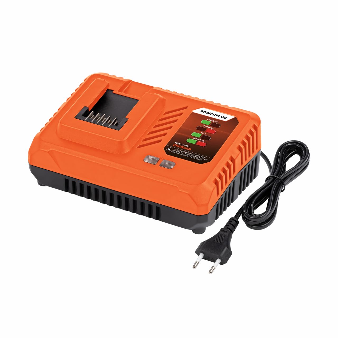Powerplus POWDP9051 – 4.0A – per batterie e batterie da 20 V & 2 x 20 V – Piattaforma batteria – Ideale per avvitatore a batteria, piccolo trapano, avvitatore UVM