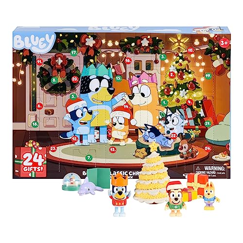 Bluey 17989 S Exclusive Advent Calendar Pack. Open The Packaging To Find A Bluey Surprise Each Day thumb #2