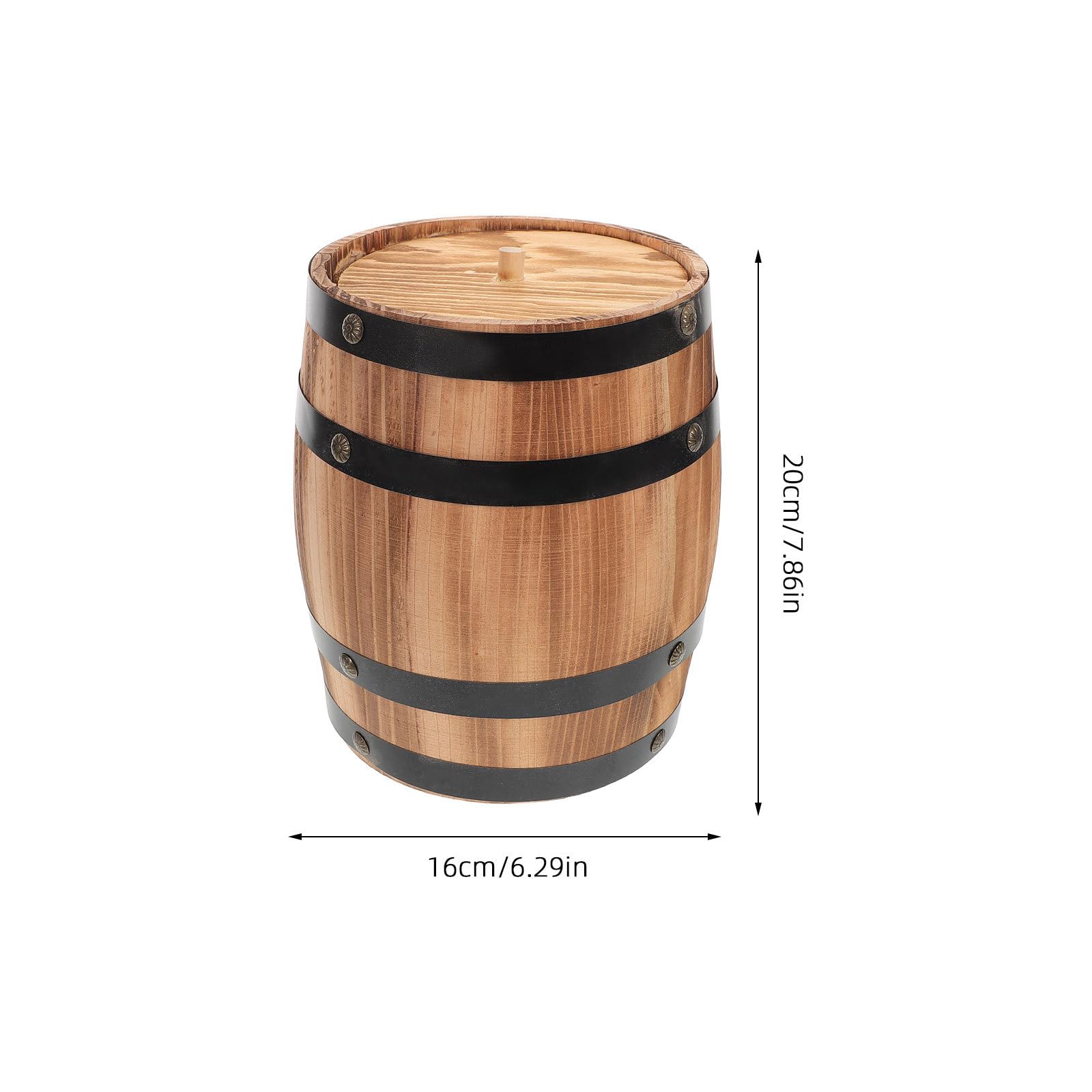 SHINEOFI Soporte de Madera Vintage Diseño Rústico para Utensilios de Cocina , Cubo Portátil y Almacenamiento Fácil para Palillos y Cubiertos en Oficina o Cocina