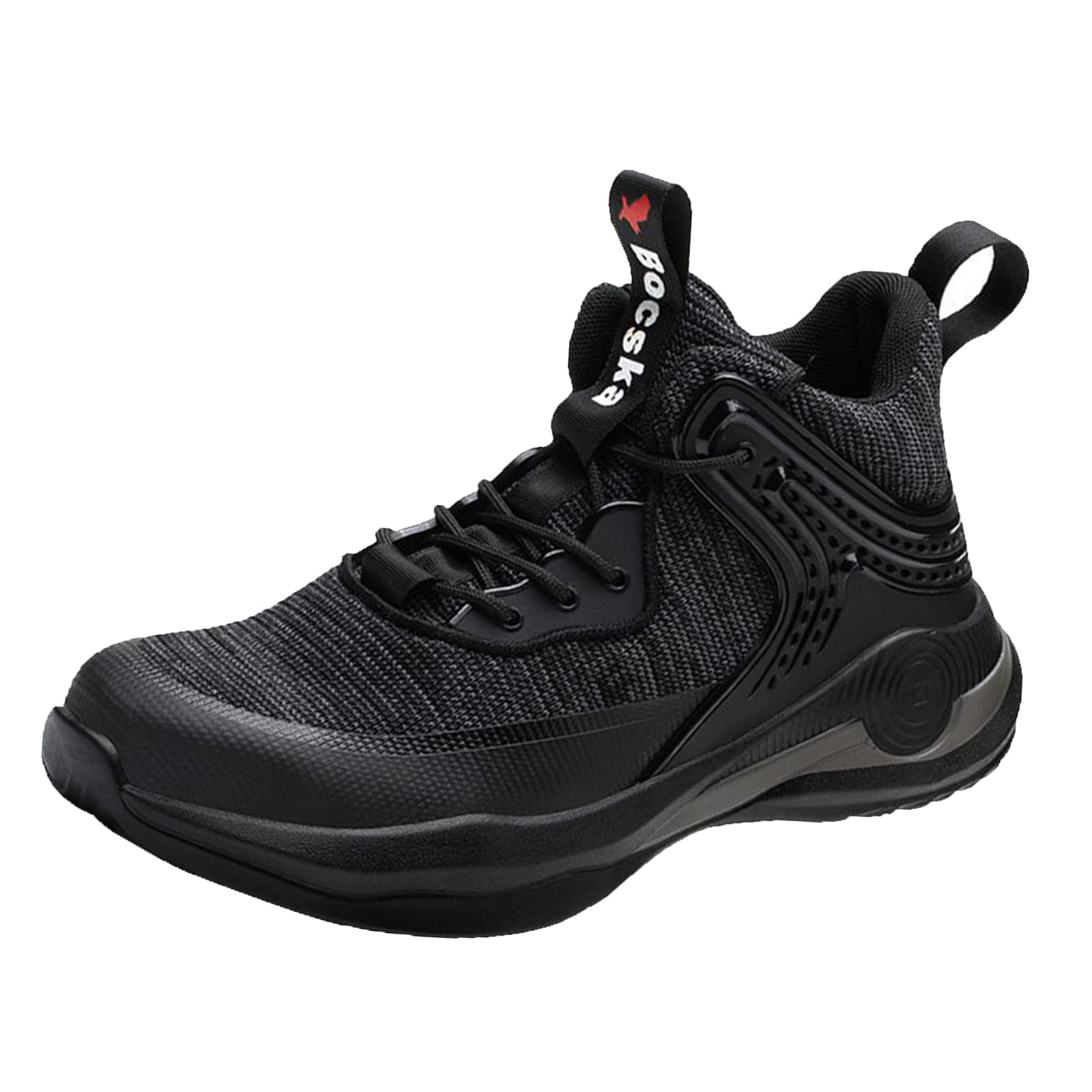 Anti-Puncture Slip Resistant Safety Shoes,Proof Resistant Work Shoe for Industrial and Construction Steel Toe Shoes for Men and Women,▂,