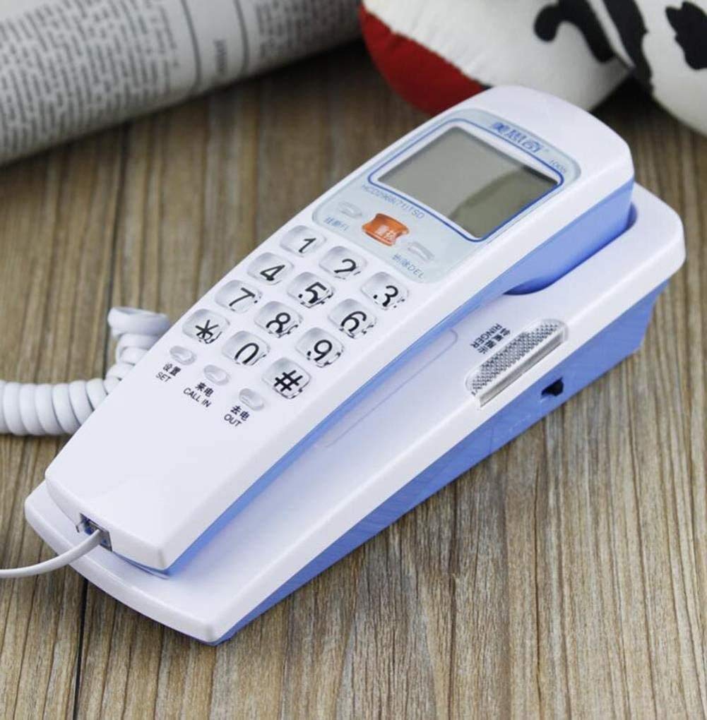 Kixre Corded Landline Phone KXT555 Receiver Wall Mounted