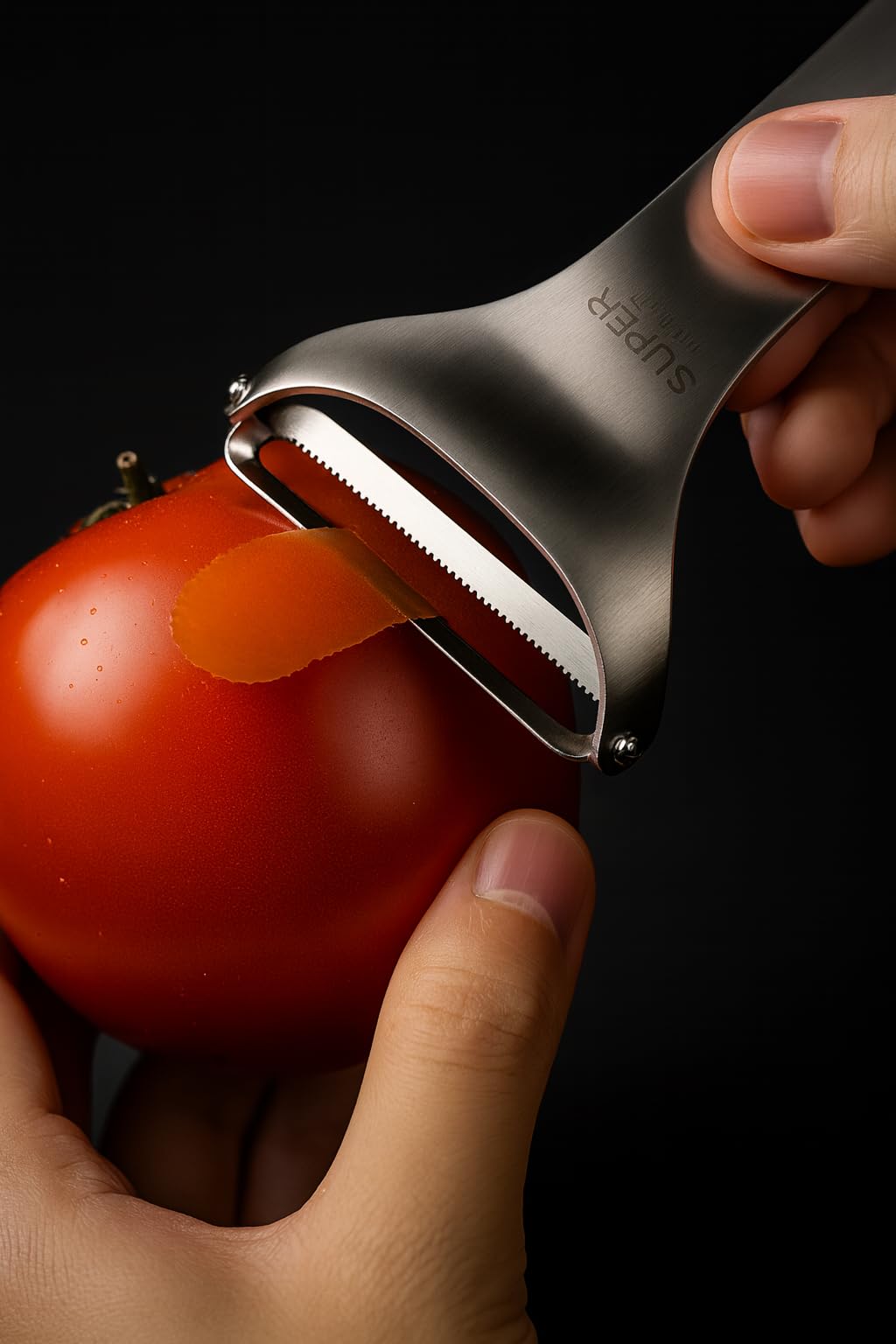 Top Chef Pro Slim Y Peeler – Slim Design for Better Control | Smooth, Effortless Peeling with Stainless Steel Blade 3