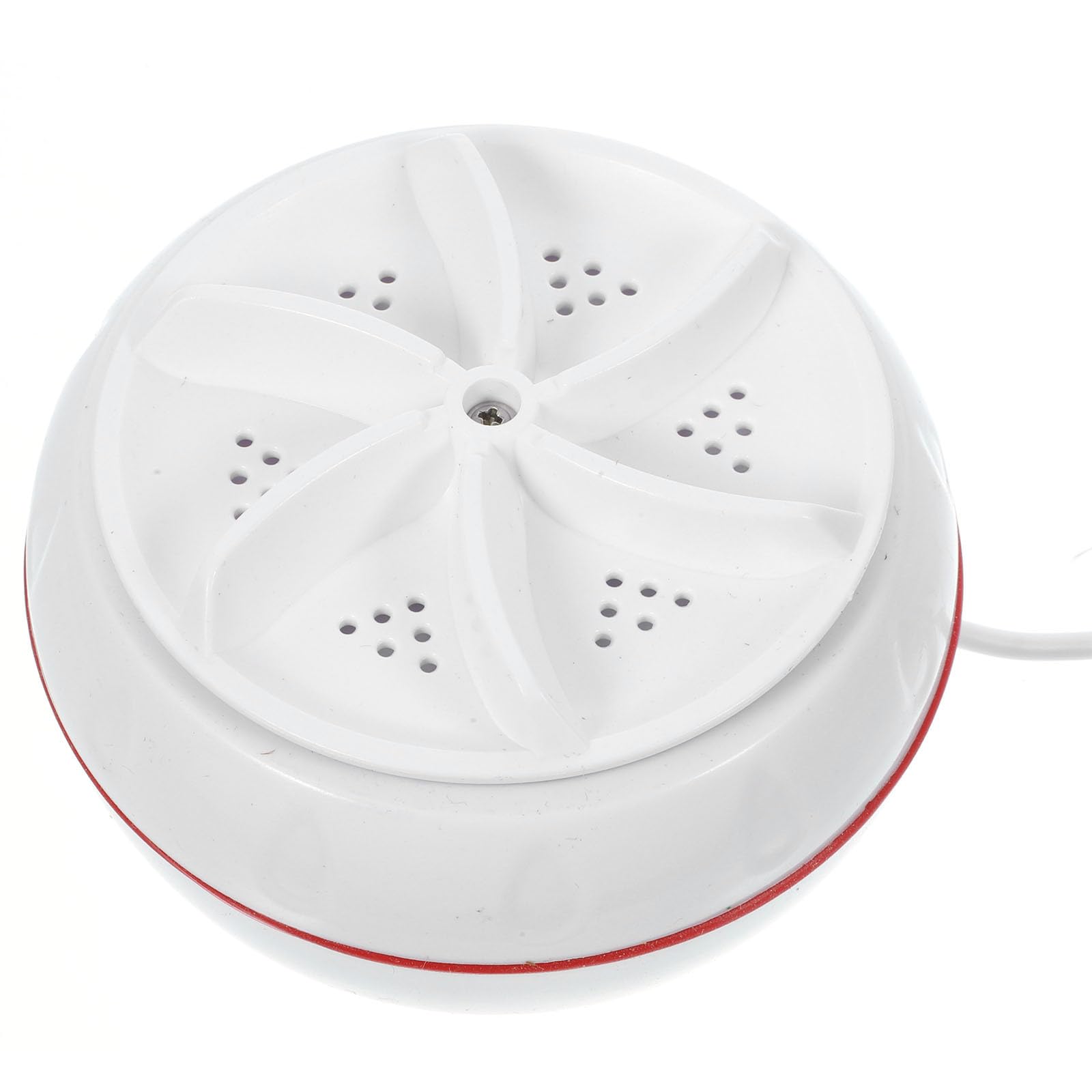Mini y Viaje 30w Portátil USB Lavadora Dormitorio | Abs Blanco Efecto de Limpieza Profunda y Apagado Automático Temporizador Inteligente para T-shirts y Faldas