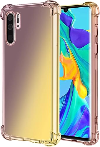 Funda protectora para Huawei P30 Pro VOG-L29 VOG-L04, lindo degradado transparente delgado, a prueba de golpes, suave, flexible, TPU, funda