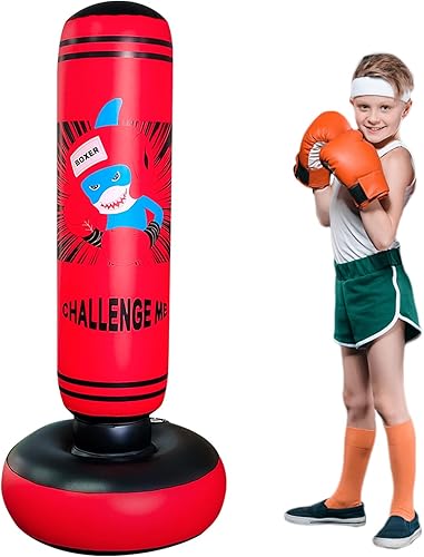 Miniatura 3 de Punching Bag for Kids, Free Standing Boxing Bag for Kids, Kids Pedestal Bags, Taekwondo, De-Stress Boxing Bag for Kids