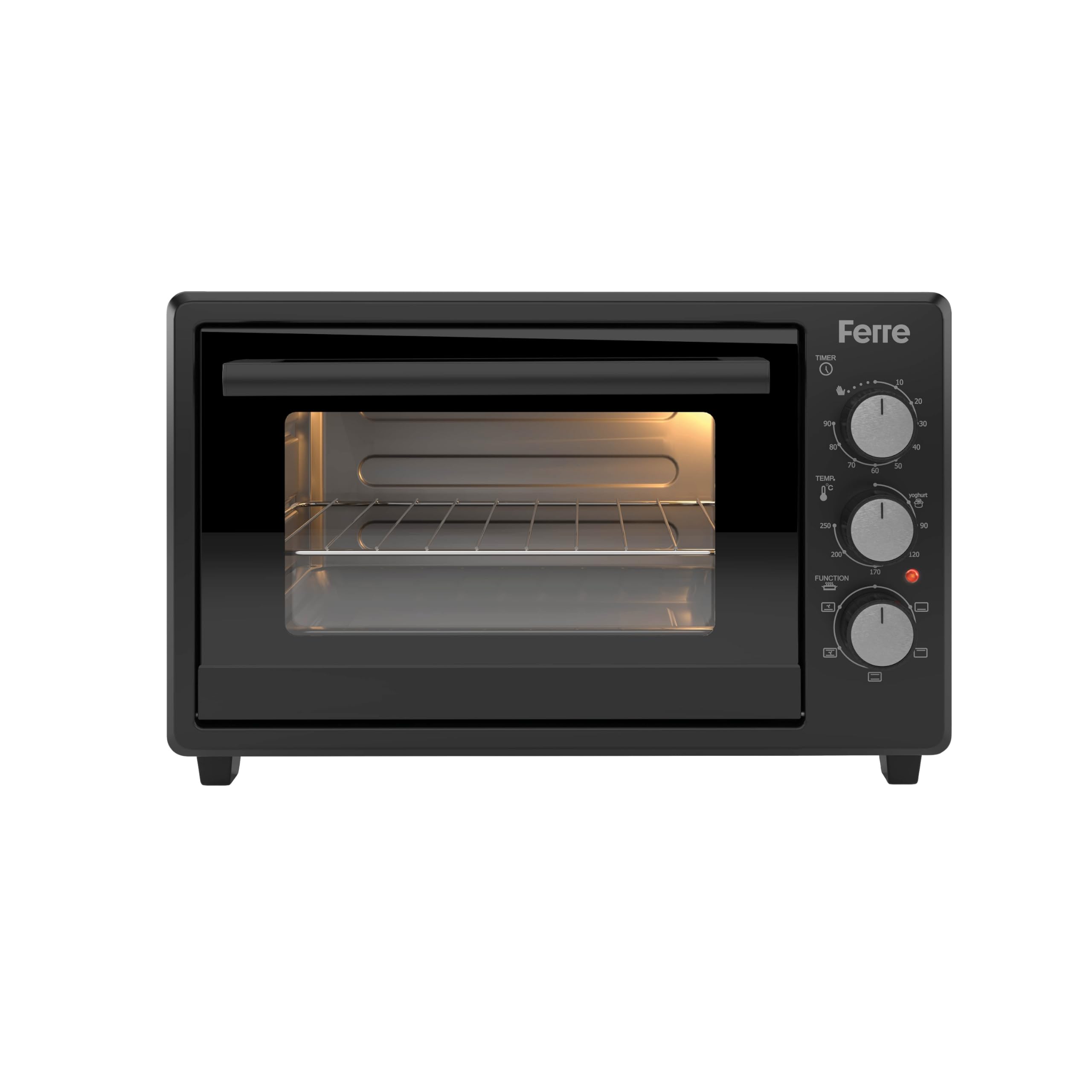 Ferre 25500 LGM - 25L Turbo Mini Oven - Black
