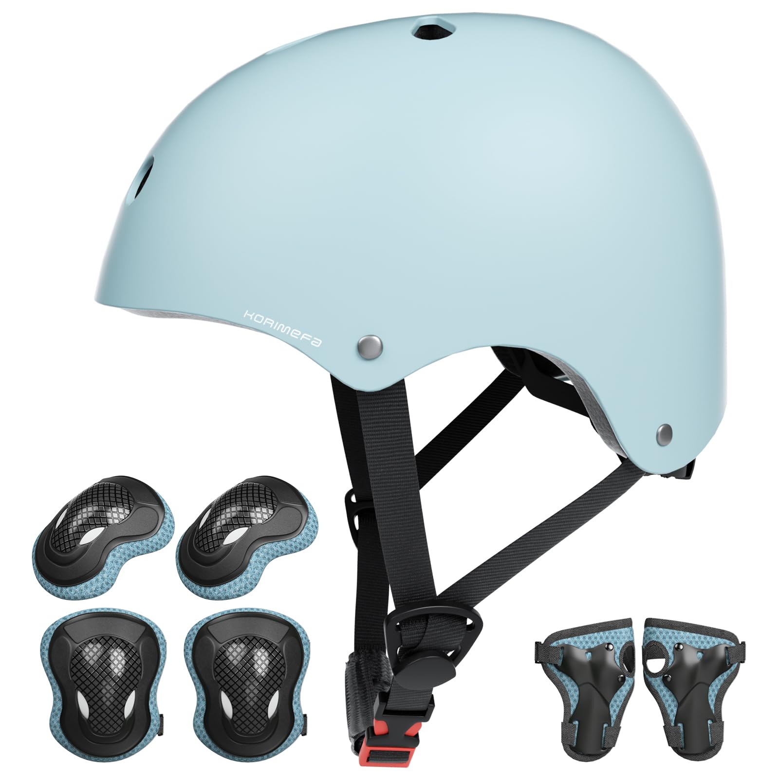 KORIMEFA Toddler Kids Helmet for Bike Scooter Skateboard Roller BMX Bicycle 2-13 Years Boy Girl, Impact-Resistant/Lightweight/Breathable/Adjustable, 46-58cm — image 1