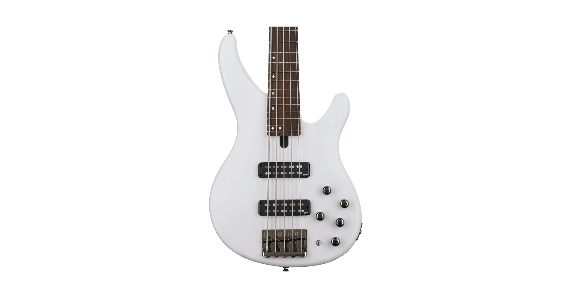 Amazon.com: Yamaha TRBX505 TWH 5-String Premium Electric Bass