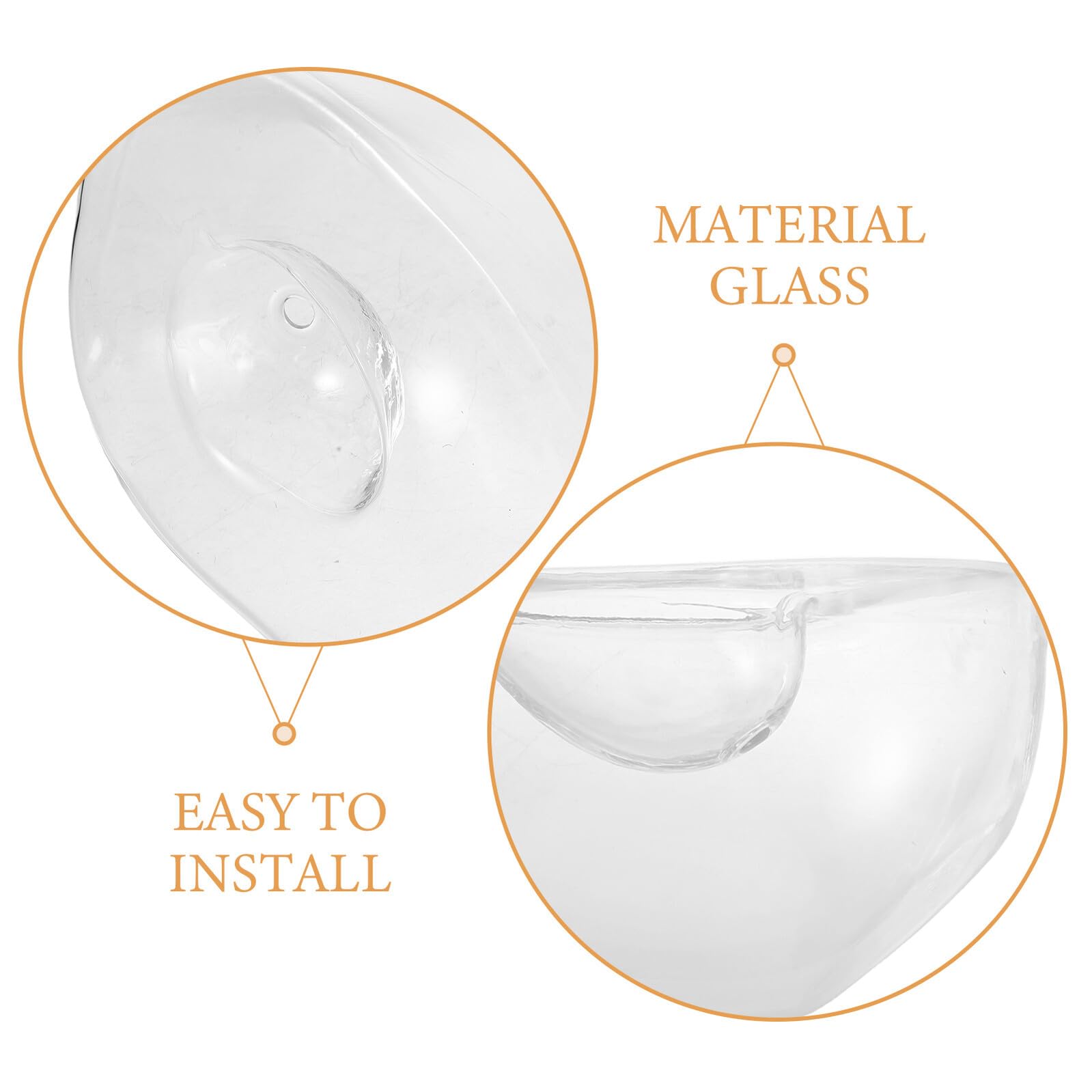 Vase en Verre Transparent D’Avocat pour Culture Hydroponique, Grosse Ouverture pour Propagation de Plantes, Pot Décoratif pour Bureau et Intérieur, Vase pour Avocatiers
