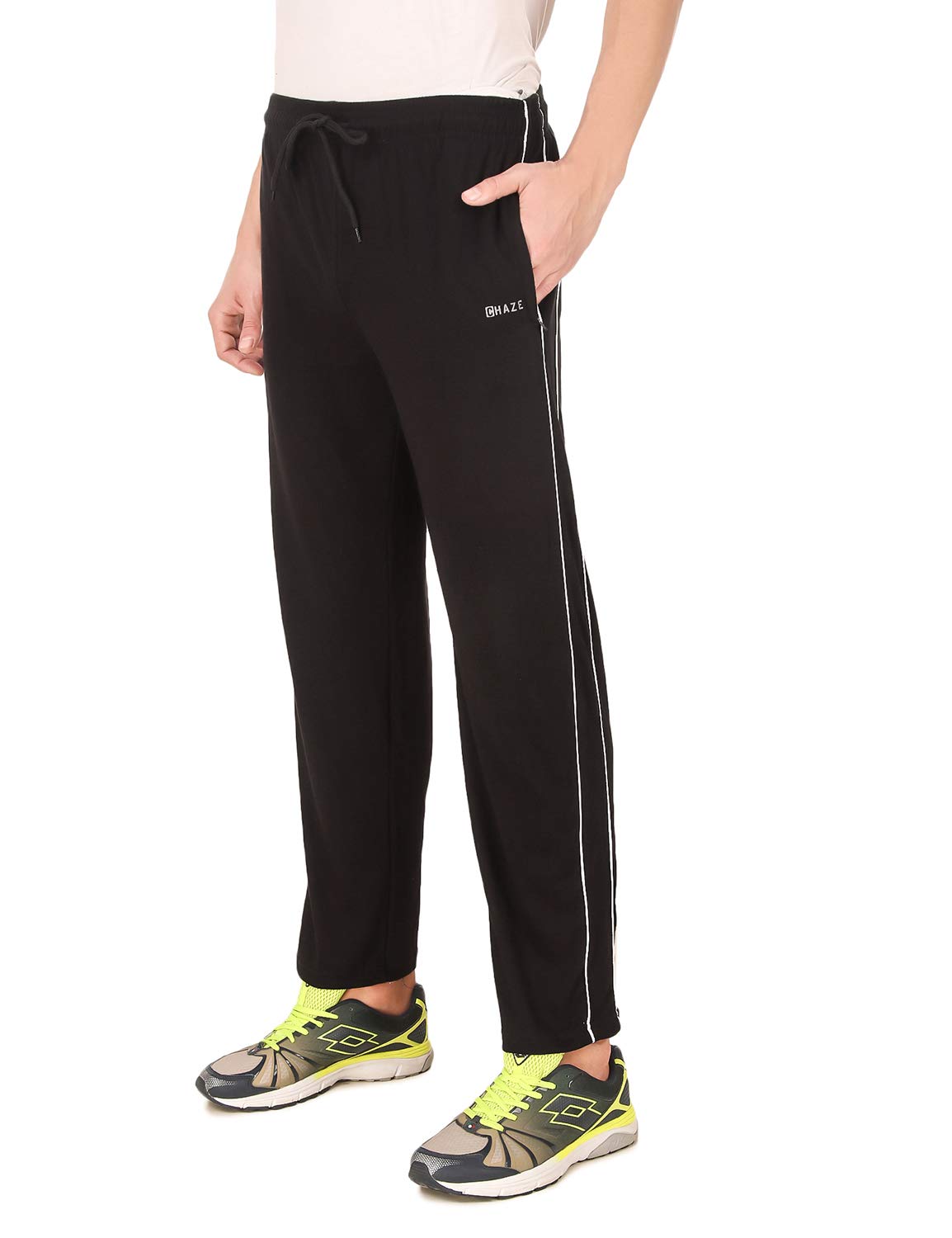Chaze Lifestyle Cotton Hosiery Lower for Men with Zip Pockets – Stretchable Track Pant for Workout and Casual Wear
