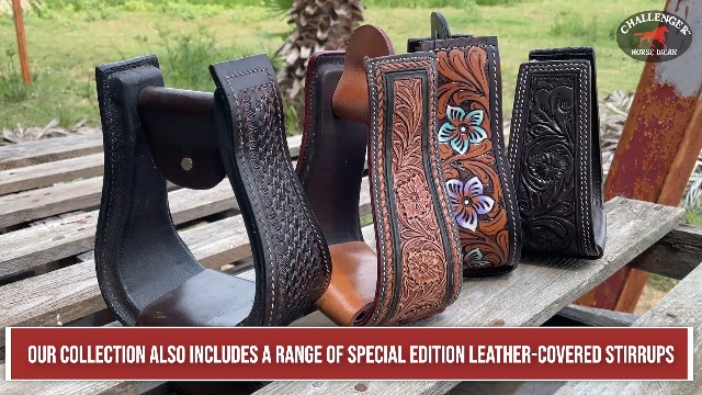 Étriers de selle Western Steel, étriers d'équi... – Grandado