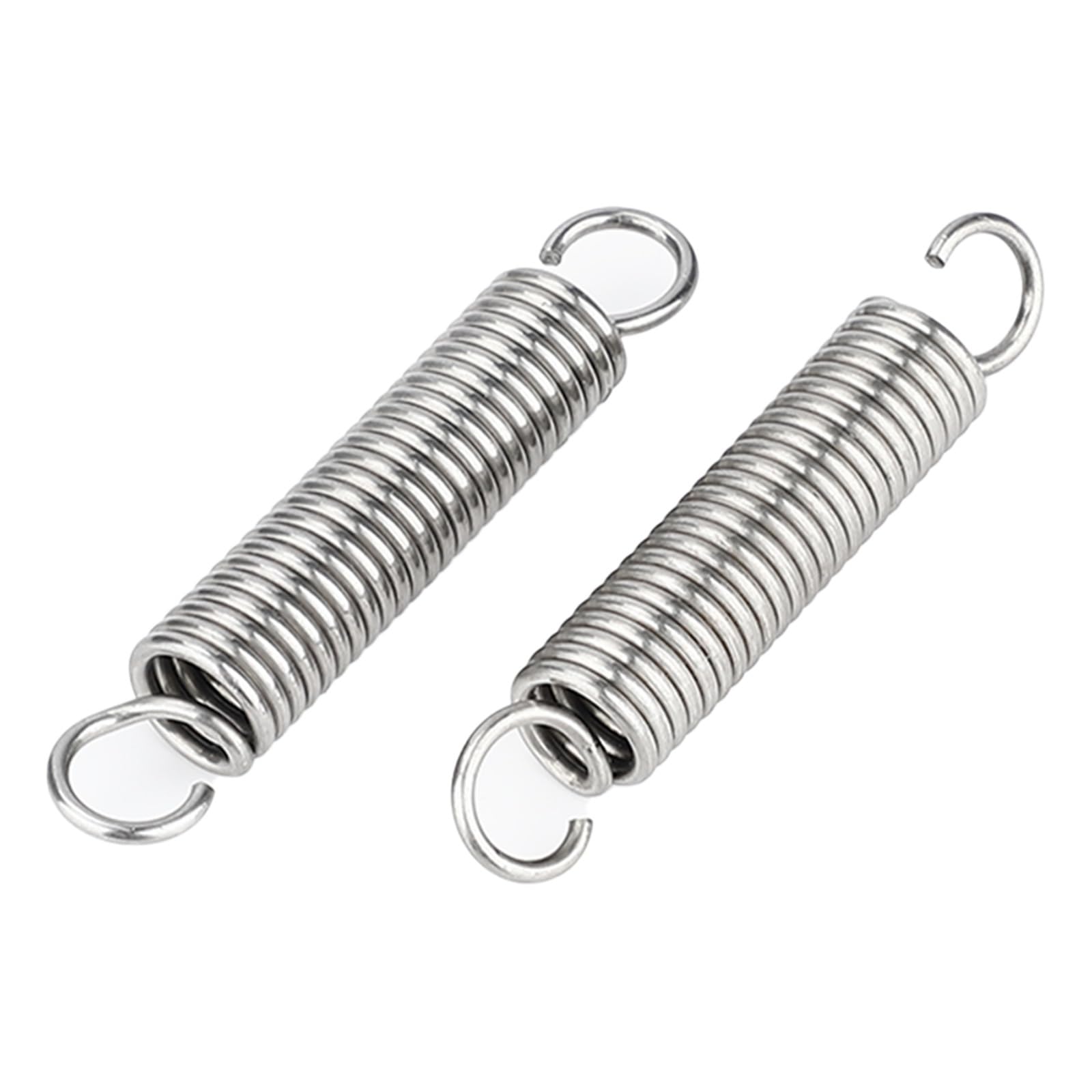 20 Stück Zugfedern Mit Doppelhaken – Edelstahl 304, 0,8 Mm Draht-Ø, 6,8 Mm Außen-Ø, 28 Windungen, 35,2 Mm Länge – Ideal Für Reparaturen Und Montagen