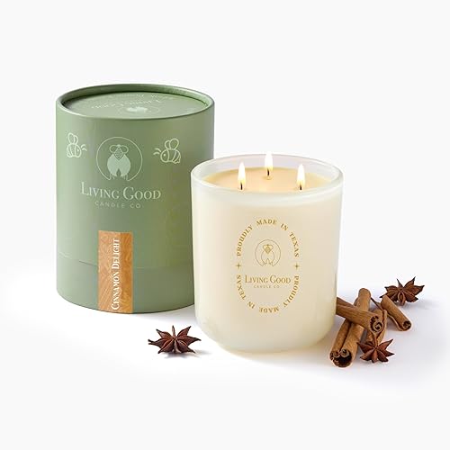 Claricomb - Vela de cera de abeja pura, 30 horas de larga combustión, diseño clásico, velas aromáticas no tóxicas para decoración del hogar y