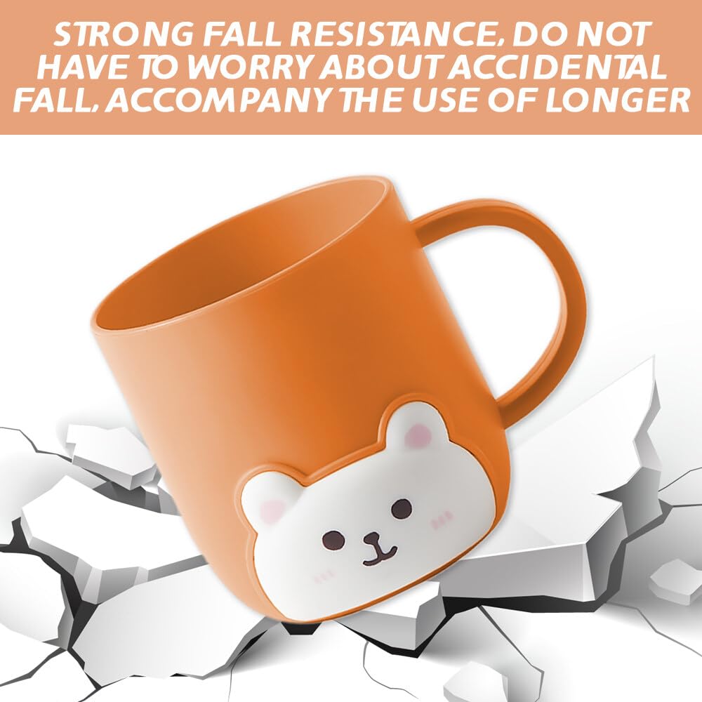 2 Bicchieri Portaspazzolini Per Bambini - Design Simpatico, Materiale PP Durevole Per Bagno E Viaggio - Foto 9