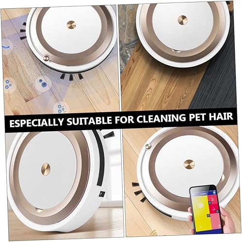 Miniatura 9 de MERRYHAPY 1 Unidades Teléfono Inteligente Controlado Suelo Barrido Robot para Limpieza del Hogar Versión Actualización con Aspiradora y Fregona