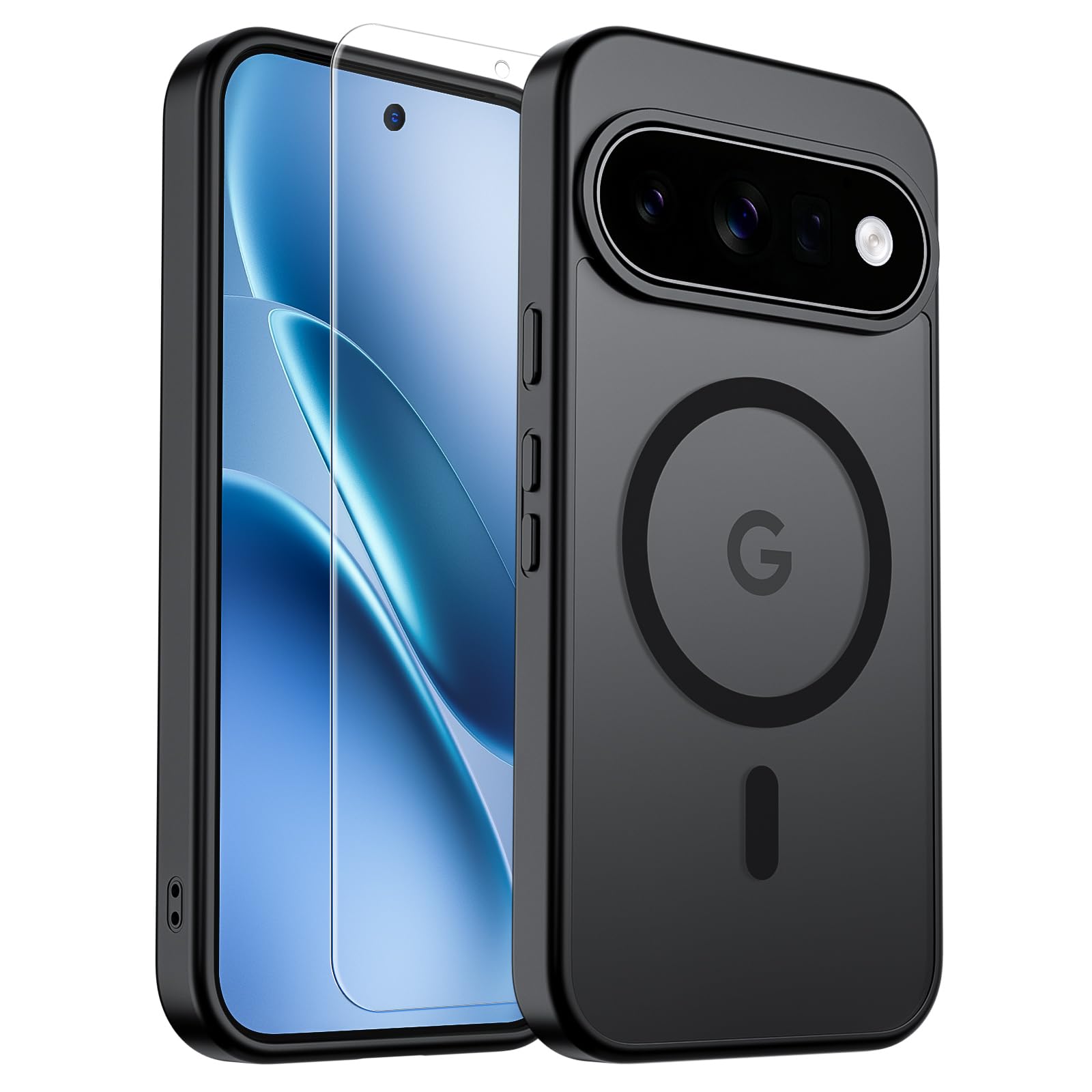 Photo 1 of SUPFINE Magnetic Case for Google Pixel 11 Pro - Black