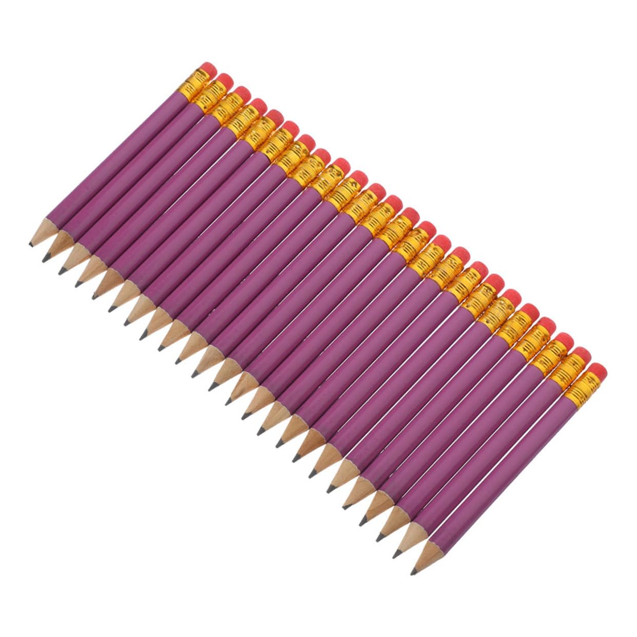 Crayons en Bois Hb Courts pour Écrire et Dessiner, Lot de 144