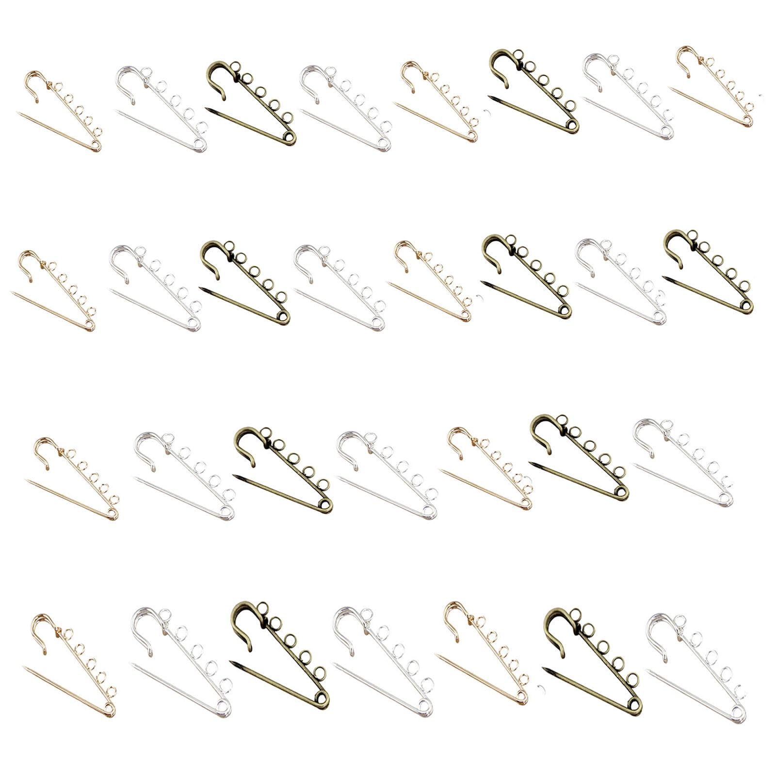 Kalttoy Decorative Big Pin Craft of Sturdy Alloy for Craft and Professional Tailors Clothing Accessories