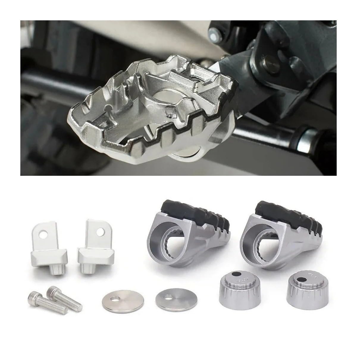 Poggiapiedi Pedali Per Yam&aha Per Tracer 9 GT 9GT 2020-2024 Spina Del Piede Kit Pedale Poggiapiedi Extender Pedane Moto Poggiapiedi Accessori