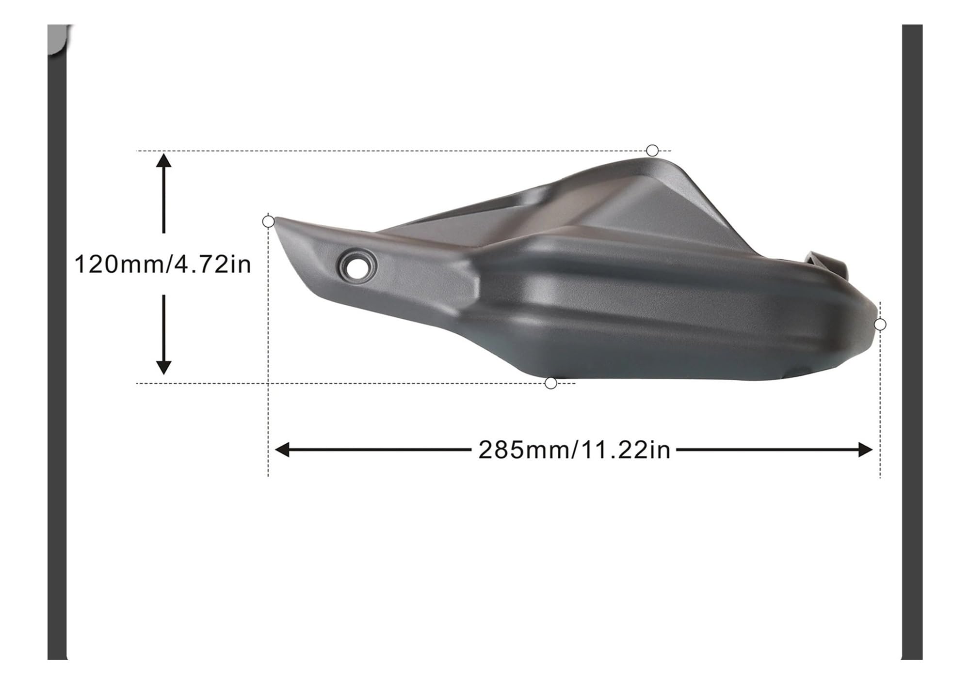 Handkappen Voor NT1100 NT 1100 Nt1100 Nt 1100 2022 2023 Motorfiets Handbescherming Schild Handbescherming Beschermer Windscherm Handbeschermers(Black Set