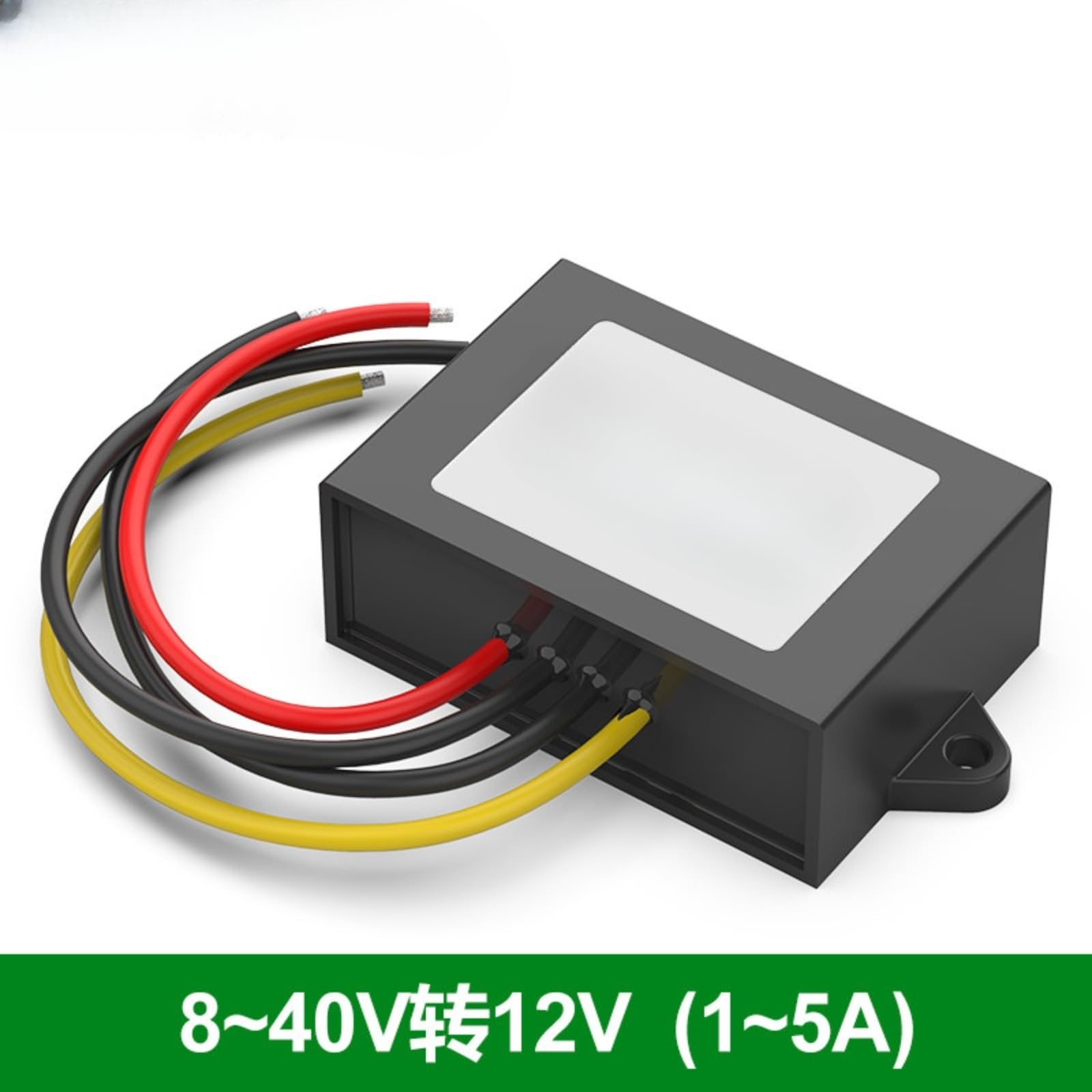 1 pcs Convertidor reductor DC-DC 12V 8-40V 24V(8-40V to 12V3A Regulated M Al)