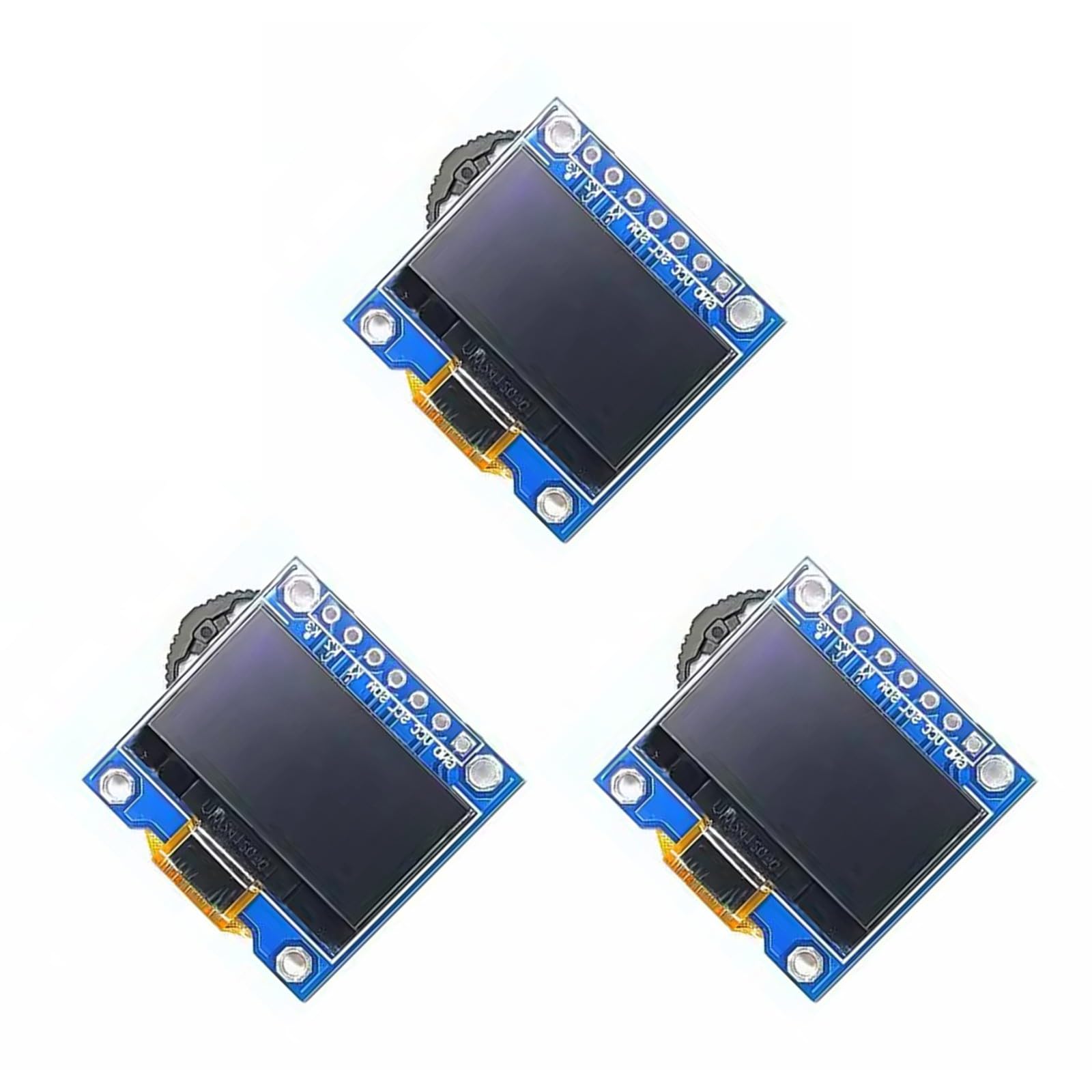 Module d'affichage Oleds 0,96" 1306 IIC Interfaces 128 x 64 pixels pour projets de développement de framboise Module d'affichage IIC Oleds
