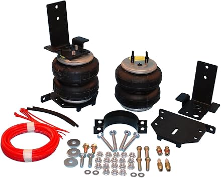 Firestone Airide 2255 Ride-Rite Rear Air Springs Kit fits 2000-2006 Excursion 2WD | 5-100 PSI | Load Capacity of 5,000 Pounds | Enhances Brake Effectiveness | Absorbs Road Shock