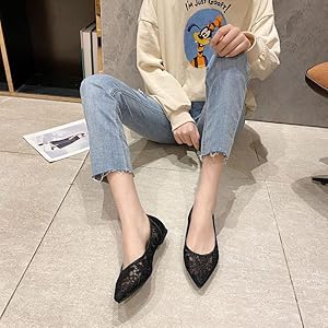 RENER アイボリー レース パンプス ギャザーレースアップパンプス [I2030] - レディース